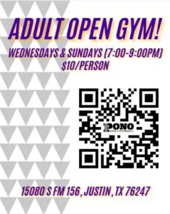 Adult Open Gym Adult Open Gym